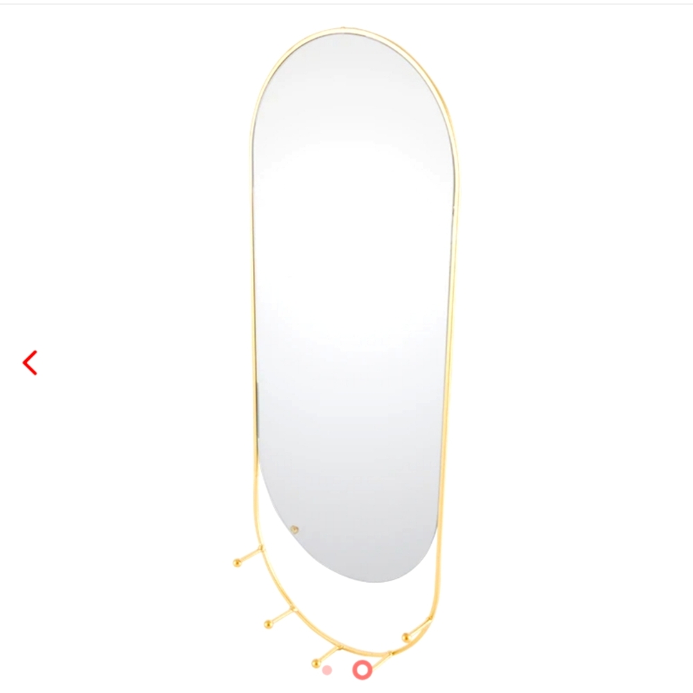 Short Stories Halland hanging mirror shelf